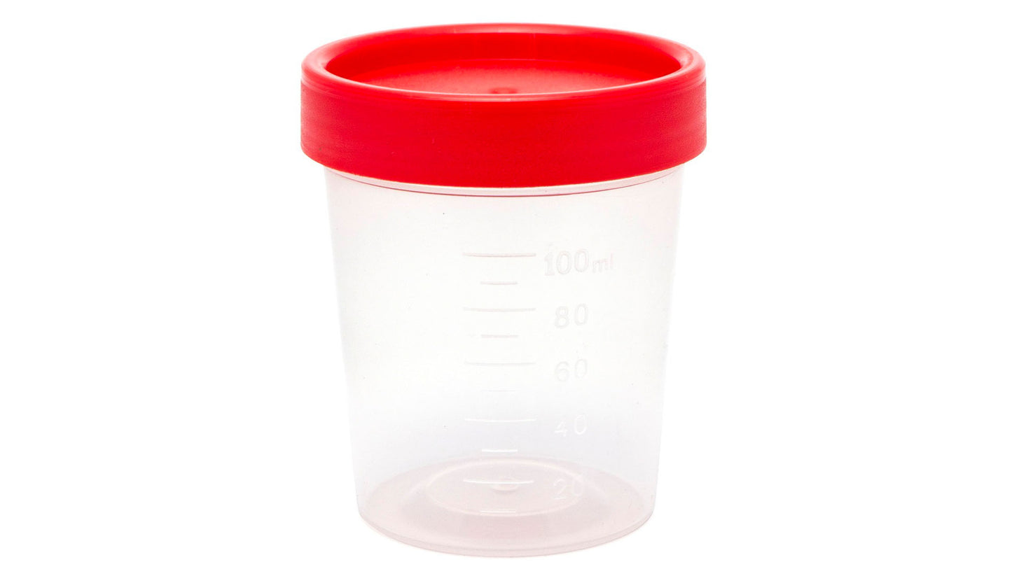 VASO CLÍNICO PARA RECOLECCIÓN DE MUESTRAS ORINA