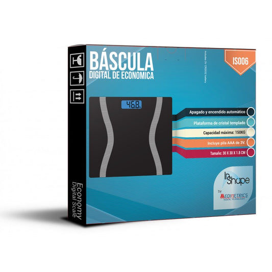 BÁSCULA DIGITAL ECONÓMICA IS006