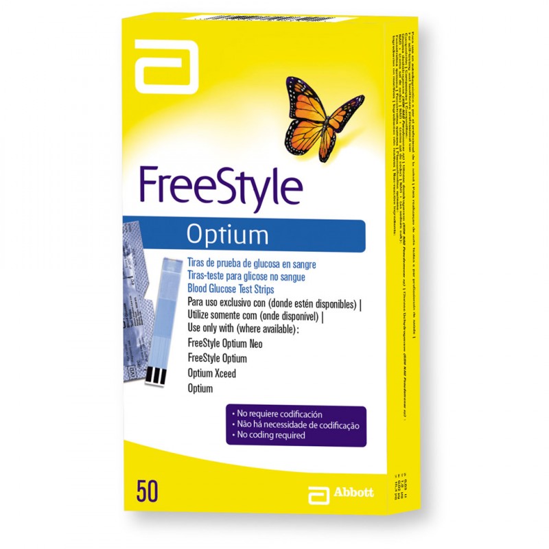 TIRAS REACTIVAS DE GLUCOSA