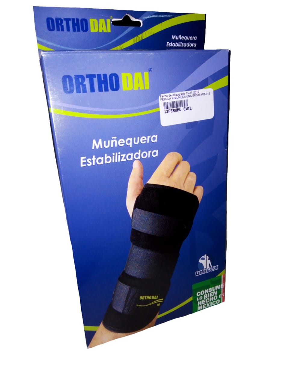 FERULA PARA MUÑECA AMBIDIESTRA