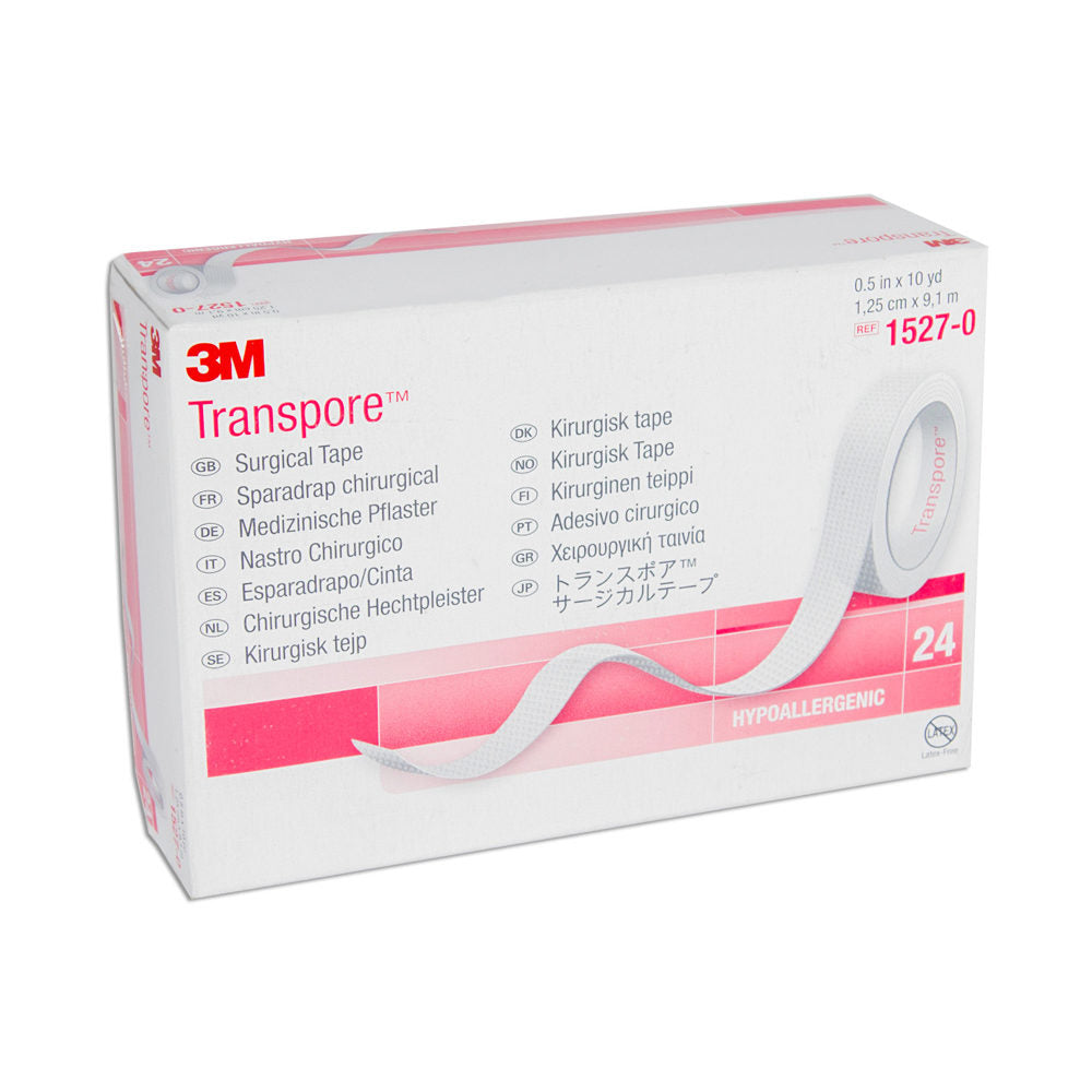 CINTA TRANSPORE 1.25 CM