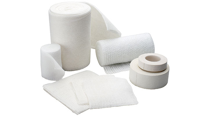 GASA, VENDAS, APÓSITOS, ALGODÓN