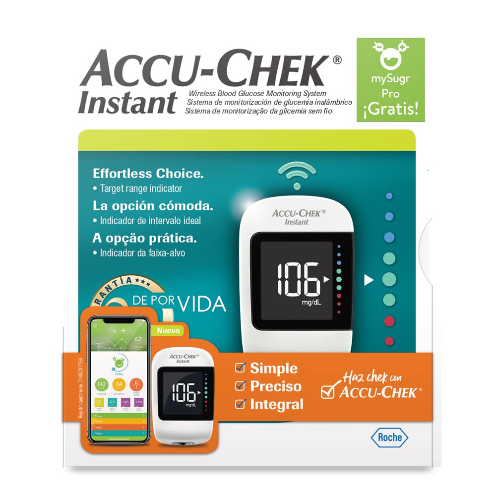 GLUCÓMETRO ACCU-CHEK INSTANT