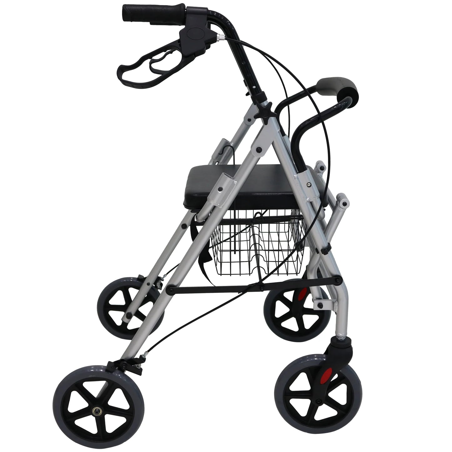 ANDADERA DE LUJO CON ASIENTO RUEDAS Y DESCANSA PIES AN10G/AN10A