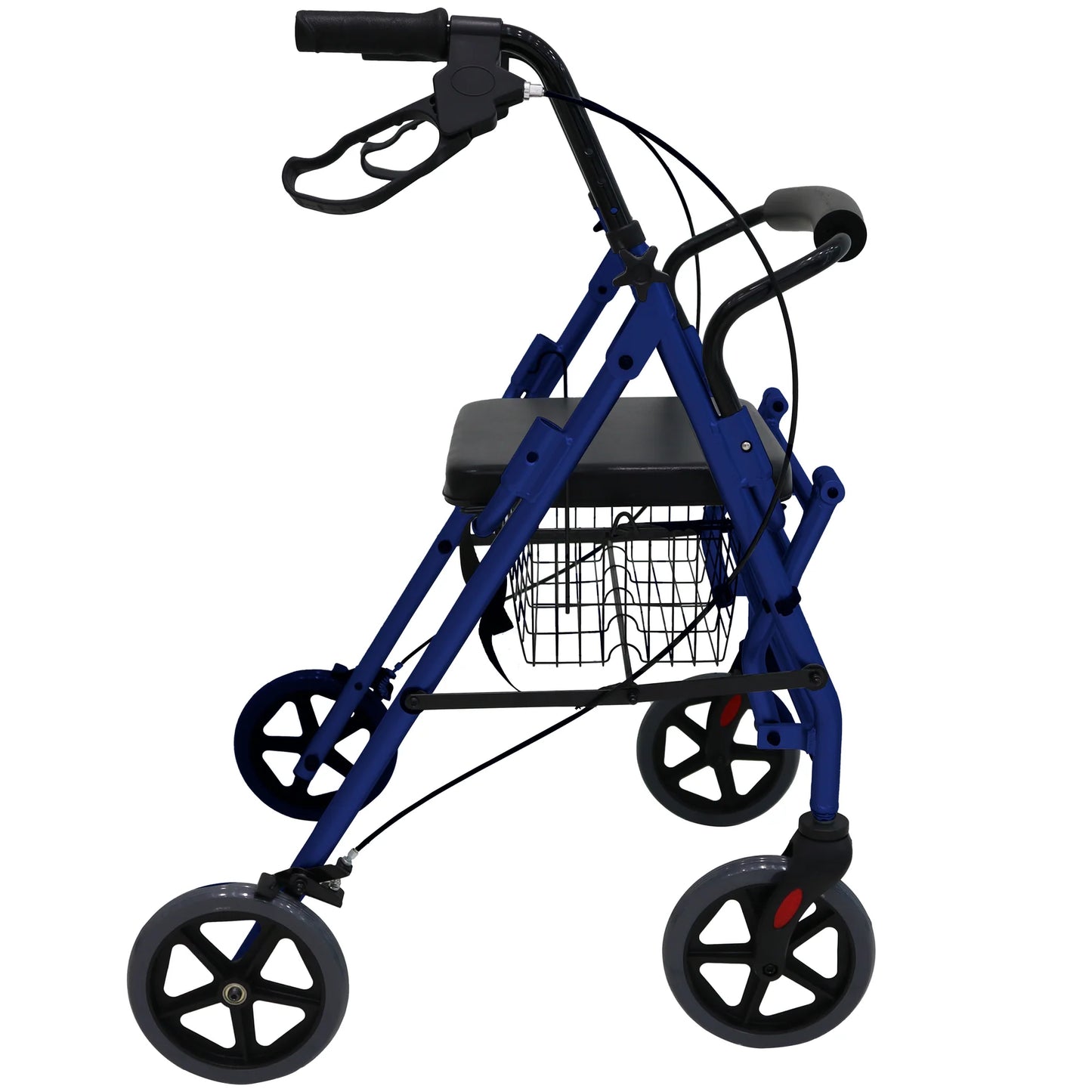 ANDADERA DE LUJO CON ASIENTO RUEDAS Y DESCANSA PIES AN10G/AN10A