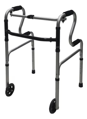 ANDADERA DOBLE APOYO CON RUEDAS HANDY AN05A