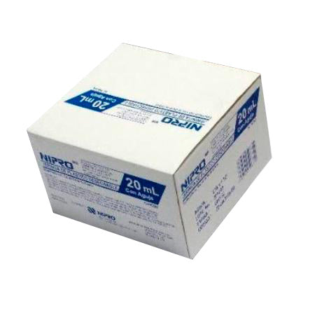 JERINGA 20ML NIPRO SIN AGUJA