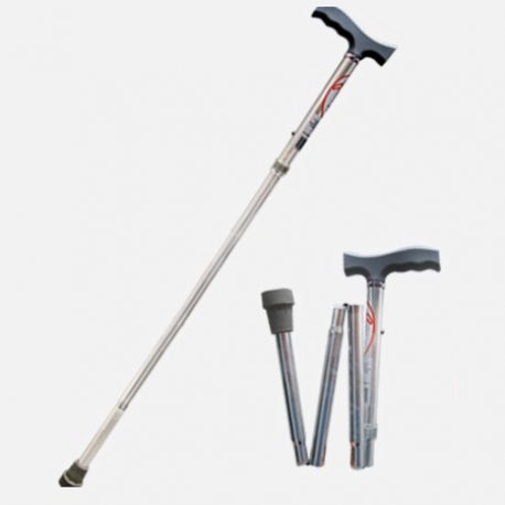 BASTON PLEGABLE CON PUÑO EN T