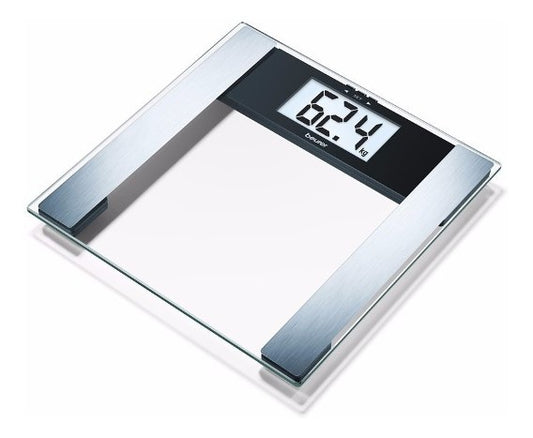 BÁSCULA DE VIDRIO PARA DIAGNÓSTICO BEURER MODELO BG17