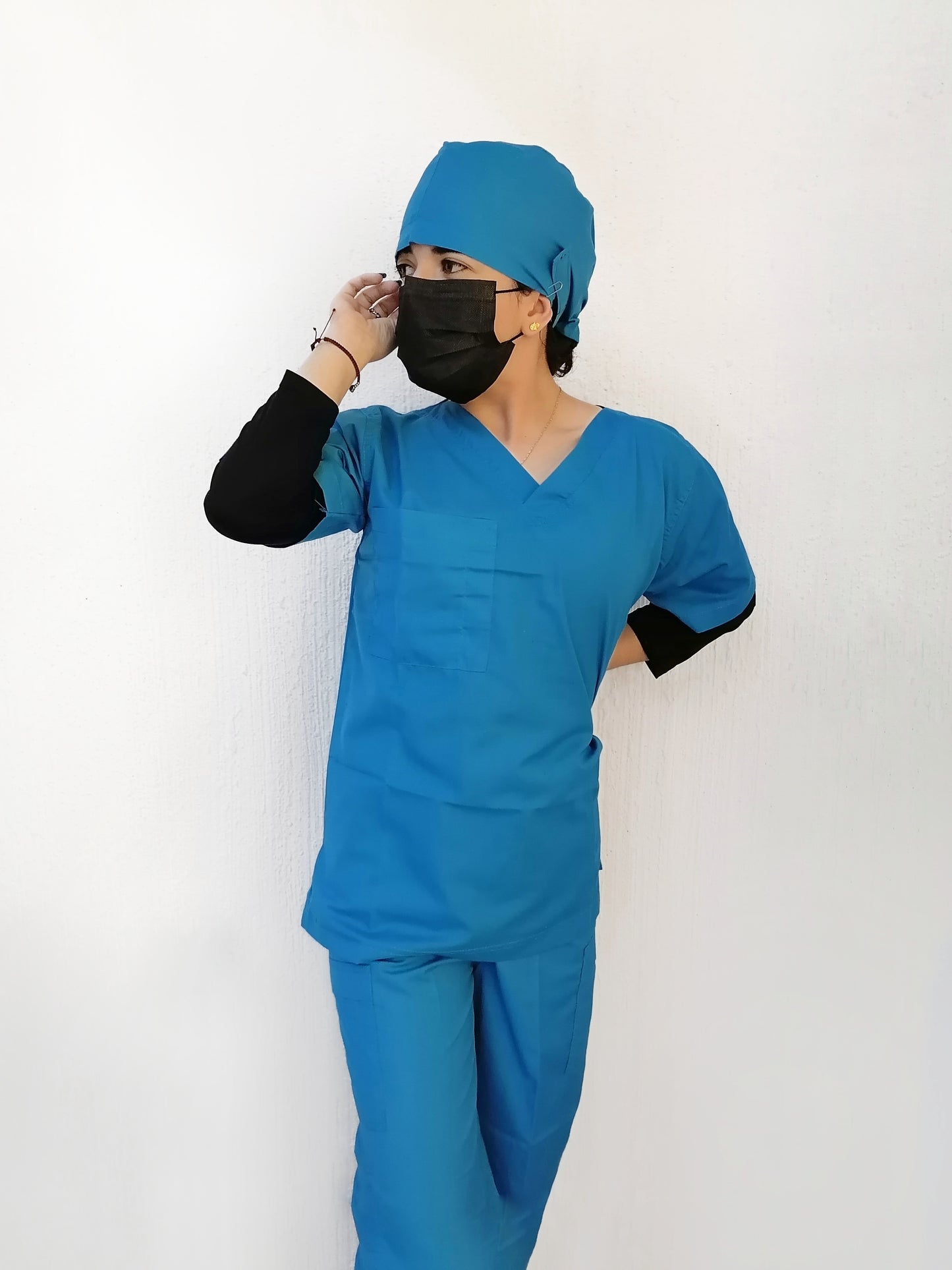 TRAJE DE QUIROFANO DE TELA DAMA