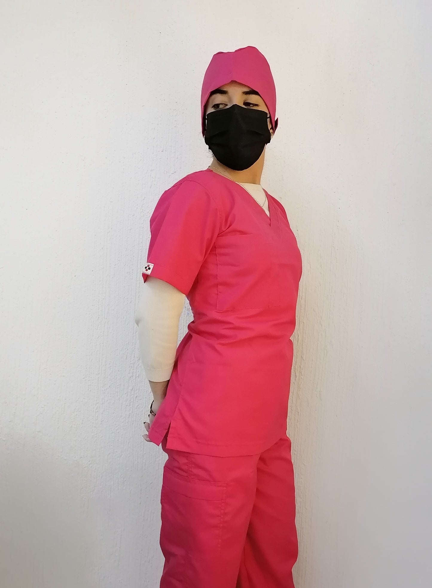 TRAJE DE QUIROFANO DE TELA DAMA