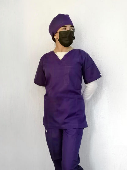 TRAJE DE QUIROFANO DE TELA DAMA