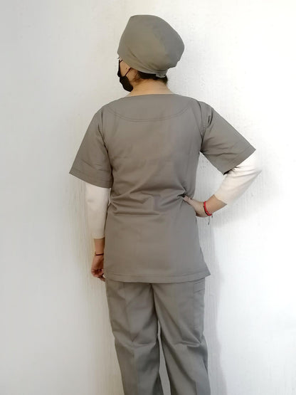 TRAJE DE QUIROFANO DE TELA DAMA