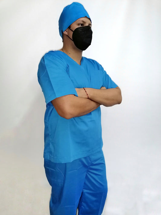 TRAJE DE QUIRÓFANO DE TELA CABALLERO