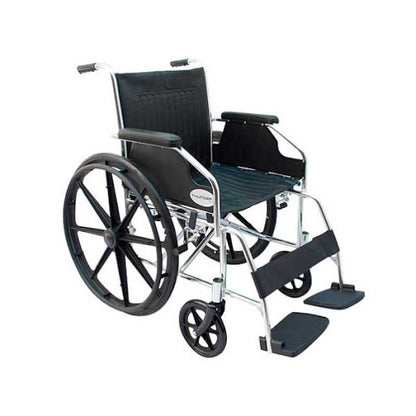 SILLA DE RUEDAS DE ALUMINIO