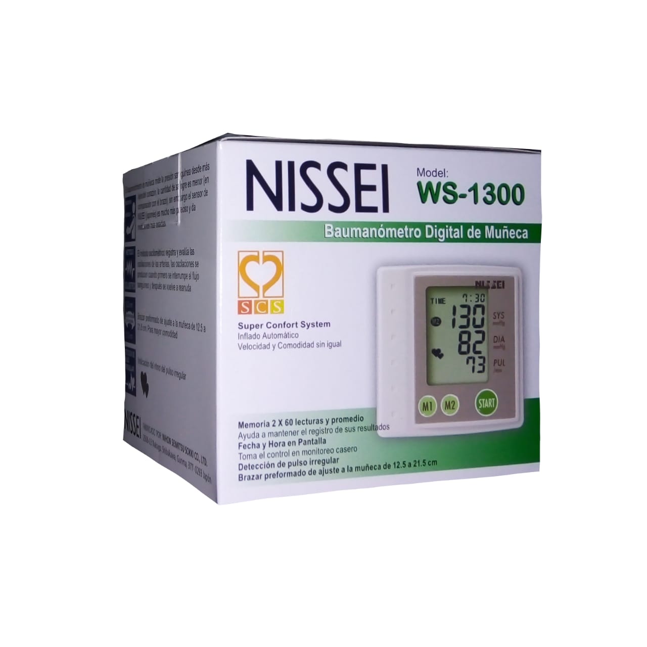 BAUMANÓMETRO DIGITAL DE MUÑECA NISSEI