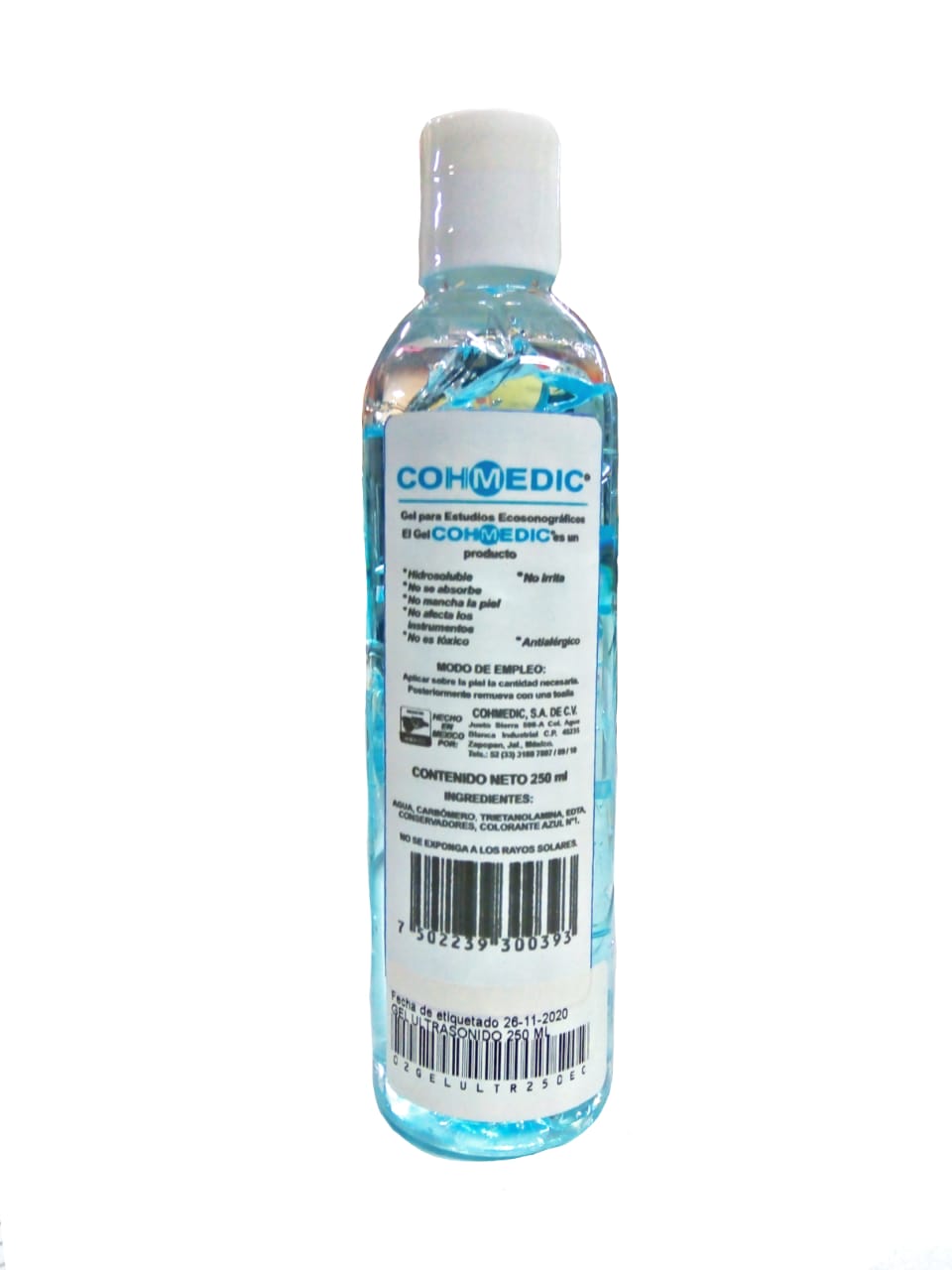 GEL ULTRASONIDO  250ML