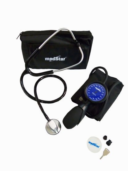 KIT BAUMANOMETRO INTEGRADO CON ESTETOSCOPIO DE LUJO MEDSTAR
