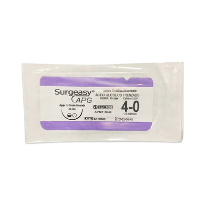 PIEZAS SUTURA POLIMERO DE ÁCIDO GLICÓLICO