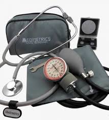KIT BAUMANÓMETRO ANEROIDE BASICO CON ESTETOSCOPIO SIMPLE MEDIMETRICS