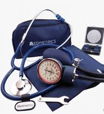 KIT BAUMANÓMETRO ANEROIDE BASICO CON ESTETOSCOPIO SIMPLE MEDIMETRICS