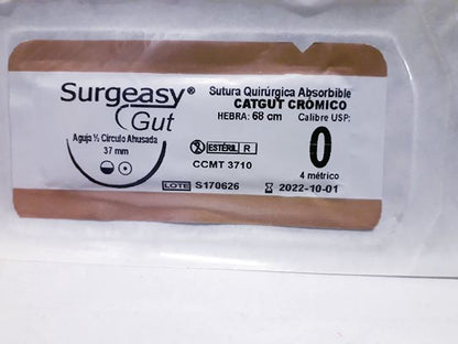 SUTURA CATGUT CRÓMICO