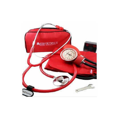 KIT BAUMANÓMETRO ANEROIDE BASICO CON ESTETOSCOPIO SIMPLE MEDIMETRICS