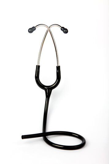 SET DE TUBOS CON MANGUERA Y OLIVAS NEGRAS PARA LITTMANN