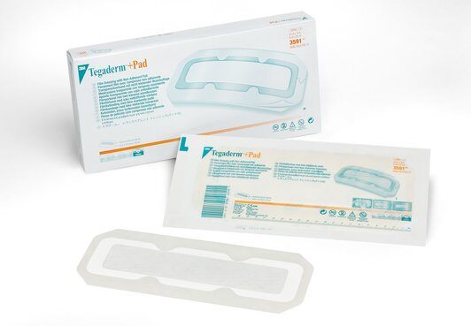 TEGADERM APOSITO TRANSPARENTE CON ALMOHADILLA